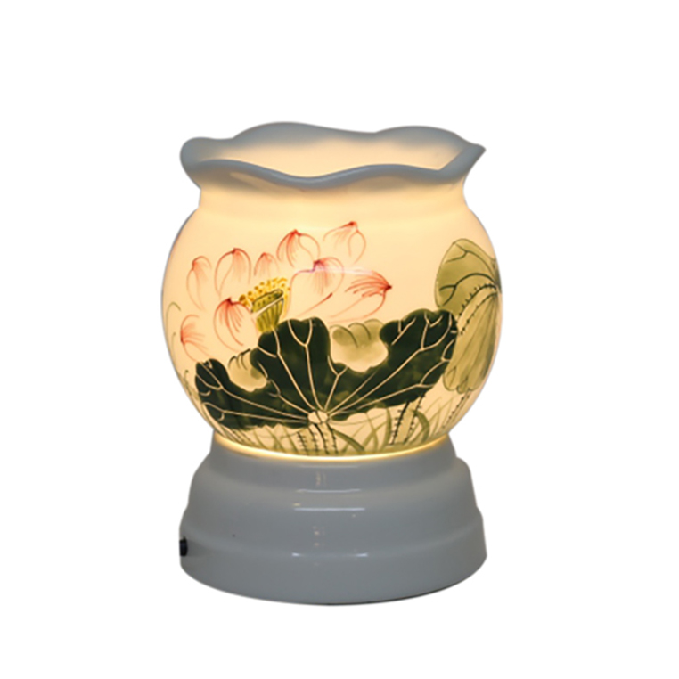 Đèn Xông Tinh Dầu Hoa Sen Đèn Xông Tinh Dầu Hoa Sen