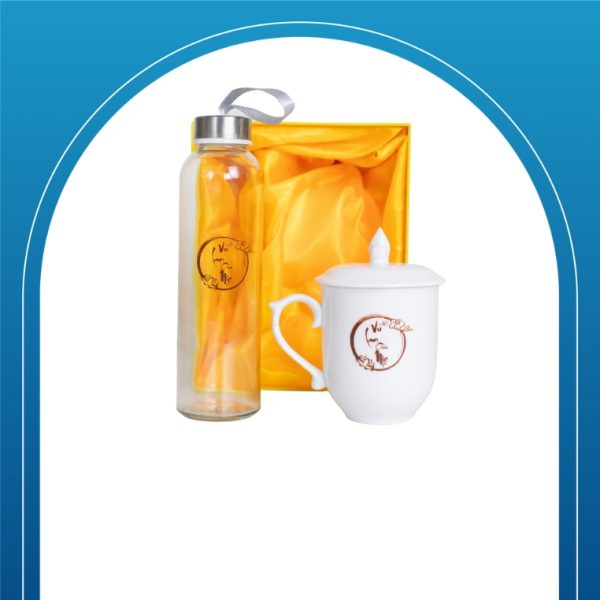 Set Ca sứ Chai thủy tinh