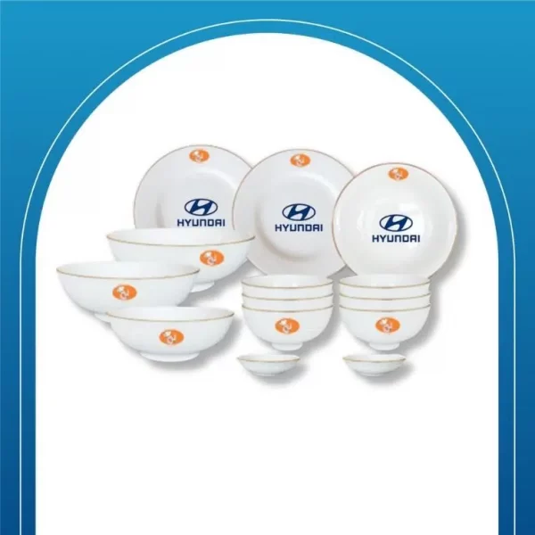 Bộ bát đĩa sứ